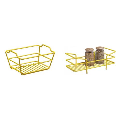Conjunto Organizador de Bancada e Caixa Organizadora P MadeiraMadeira 424428 - Domo house Menor preço em Conjunto Organizador de Bancada e Caixa Organizadora P MadeiraMadeira 424428 - Domo house