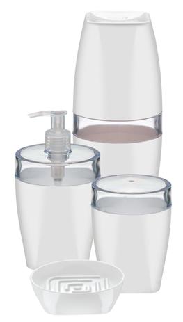 Conjunto P/ Banheiro 4 Peças Branco - FT2715BC - Future Menor preço em Conjunto P/ Banheiro 4 Peças Branco - FT2715BC - Future