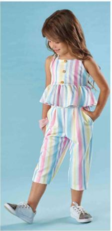 conjunto pantacourt infantil
