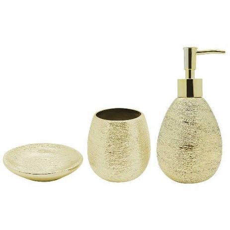 Conjunto para Banheiro Lunar Dourado Mimo STYLE BH1779D 5997 Menor preço em Conjunto para Banheiro Lunar Dourado Mimo STYLE BH1779D 5997