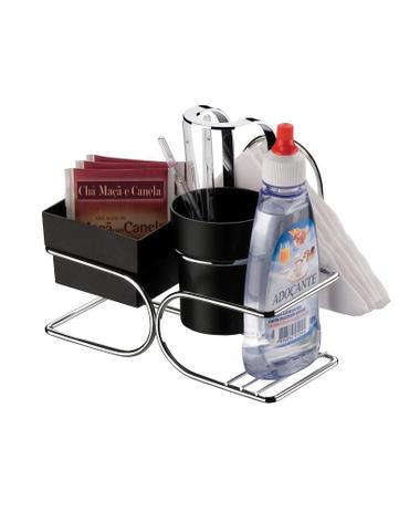 Conjunto para Chá/Café Future Porta Sachê Mexedor Adoçante é boa?