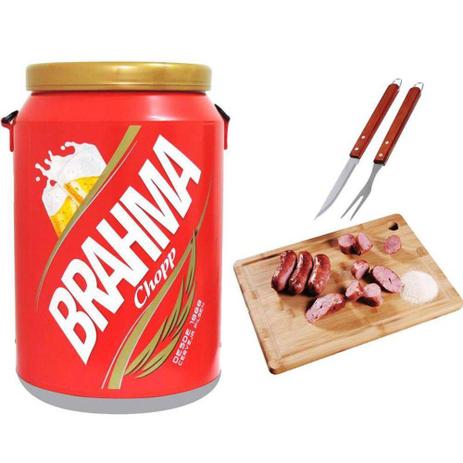 Conjunto Para Churras Cooler Térmico Brahma 24 Latas 1 Tabua Bambo Com Garfo e Faca Para Churrasco - Dr cooler Menor preço em Conjunto Para Churras Cooler Térmico Brahma 24 Latas 1 Tabua Bambo Com Garfo e Faca Para Churrasco - Dr cooler