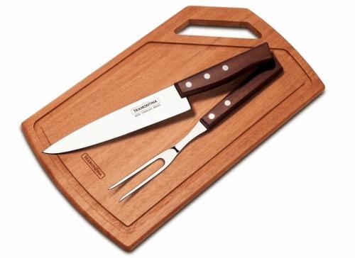 Conjunto para Churrasco 3 Peças Pampa Tramontina Menor preço em Conjunto para Churrasco 3 Peças Pampa Tramontina