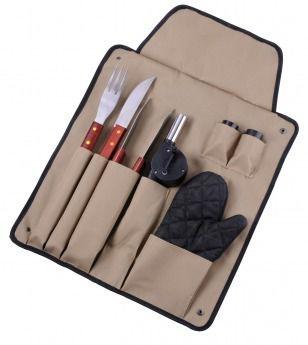 Conjunto para Churrasco 8 peças com Avental Campeche - Mor é boa?