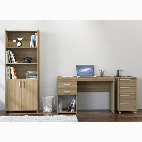 Conjunto para Escritórios Mesa, Estante e Gaveteiro Osório Politorno Castanho é ruim? Conjunto para Escritórios Mesa, Estante e Gaveteiro Osório Politorno Castanho é boa?
