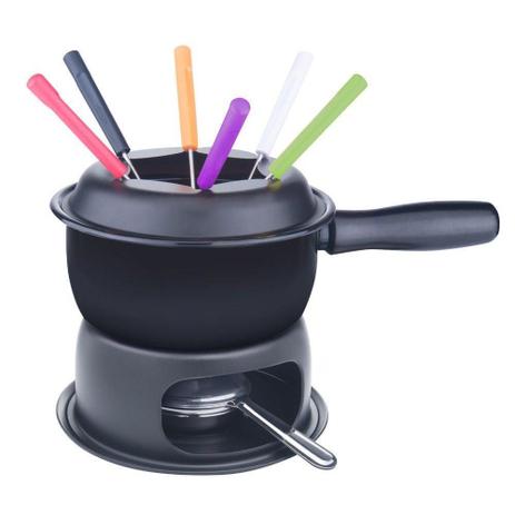 Conjunto para Fondue 11 Peças - Fondue e Petiscos - Brinox Menor preço em Conjunto para Fondue 11 Peças - Fondue e Petiscos - Brinox