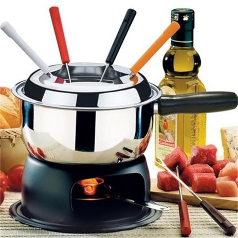 Conjunto Para Fondue 12 Pçs Aço Inox 1246-116 Brinox Menor preço em Conjunto Para Fondue 12 Pçs Aço Inox 1246-116 Brinox