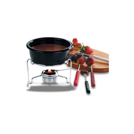 Conjunto Para Fondue De Chocolate 7 Pcs Brinox Menor preço em Conjunto Para Fondue De Chocolate 7 Pcs Brinox