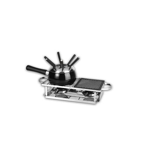 Conjunto para fondue duplo Hauskraft CJFN-002 Menor preço em Conjunto para fondue duplo Hauskraft CJFN-002