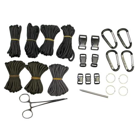 Conjunto para Pulseira de Sobrevivência Tático Paracord Nautika Menor preço em Conjunto para Pulseira de Sobrevivência Tático Paracord Nautika