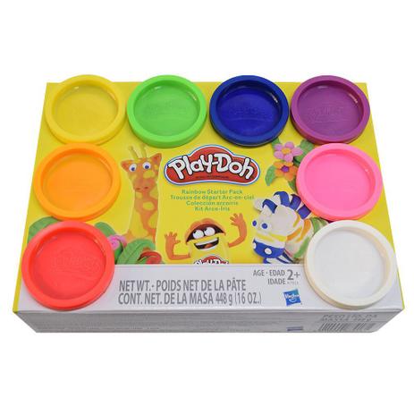 Conjunto Play-Doh Arco-Íris - 8 unidades - Hasbro é boa?
