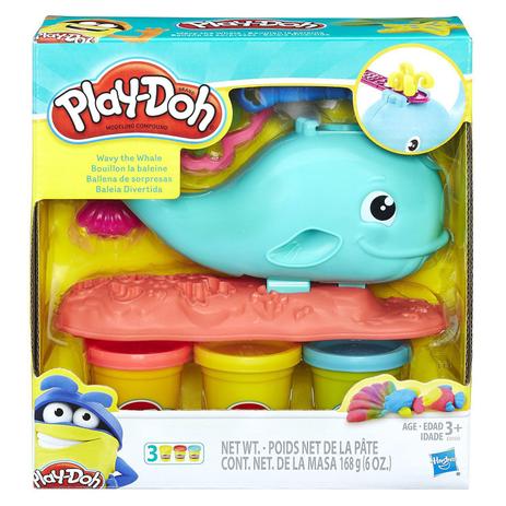 Conjunto Play Doh Baleia Divertida - Hasbro é boa?