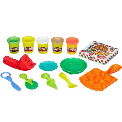 Conjunto Play-Doh - Festa da Pizza com Acessórios e Embalagem de Pizza - Hasbro Menor preço em Conjunto Play-Doh - Festa da Pizza com Acessórios e Embalagem de Pizza - Hasbro