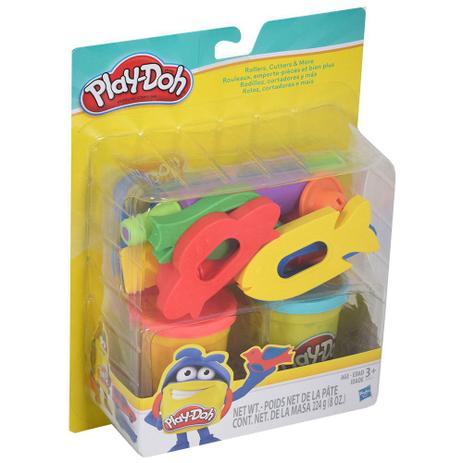 Conjunto Play-Doh - Rolos, Cortadores e Mais - Hasbro Menor preço em Conjunto Play-Doh - Rolos, Cortadores e Mais - Hasbro