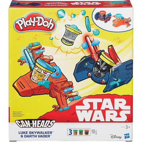 Conjunto Play-doh Star Wars Veiculo Luke Skywalker E Darth Vader B0001 -hasbro Menor preço em Conjunto Play-doh Star Wars Veiculo Luke Skywalker E Darth Vader B0001 -hasbro
