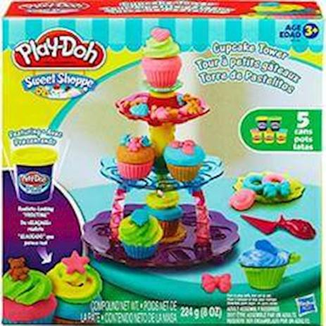 Conjunto Play-doh Torre De Cupcake - A5144 Hasbro Menor preço em Conjunto Play-doh Torre De Cupcake - A5144 Hasbro