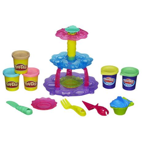 Conjunto Play Doh Torre de Cupcake - Hasbro Menor preço em Conjunto Play Doh Torre de Cupcake - Hasbro