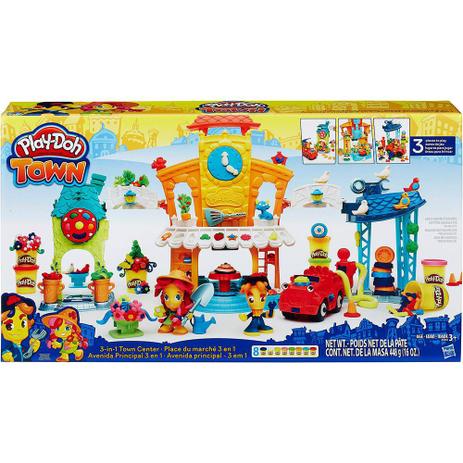 Conjunto Play-Doh Town Avenida Principal - Play doh Menor preço em Conjunto Play-Doh Town Avenida Principal - Play doh