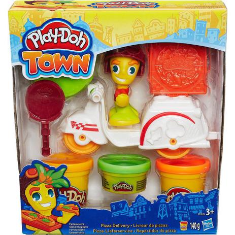 Conjunto Play-Doh Town Mini Veículo Pizza Delivery - Hasbro - Play doh Menor preço em Conjunto Play-Doh Town Mini Veículo Pizza Delivery - Hasbro - Play doh