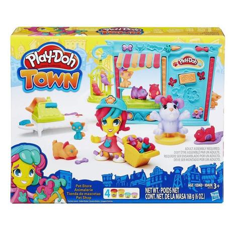 Conjunto Play-Doh Town Pet Shop B3418 - Hasbro Menor preço em Conjunto Play-Doh Town Pet Shop B3418 - Hasbro