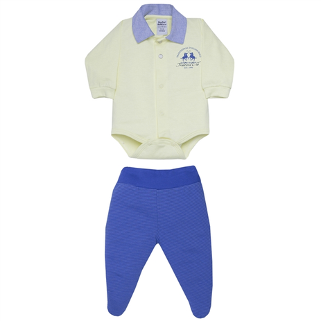 Menor preço em Conjunto Polo Club 2pçs Azul 190931 - Sonho Mágico