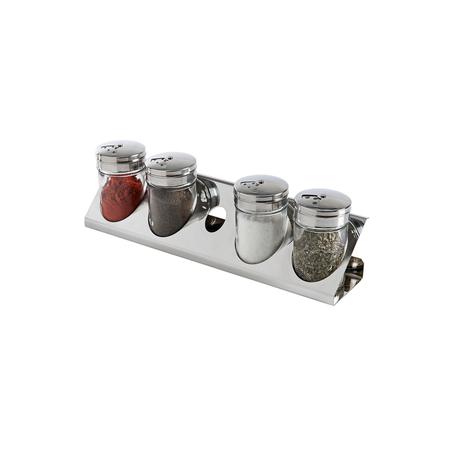 Conjunto Porta Condimentos 5 Peças - Brinox Menor preço em Conjunto Porta Condimentos 5 Peças - Brinox