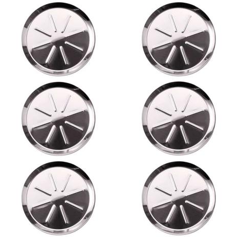 Conjunto Porta Copos Aço Inox 6 peças - Forma Inox Menor preço em Conjunto Porta Copos Aço Inox 6 peças - Forma Inox