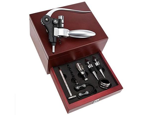 Conjunto Profissional para Vinho 8 Peças - Euro Home ZR 616/2010 Menor preço em Conjunto Profissional para Vinho 8 Peças - Euro Home ZR 616/2010