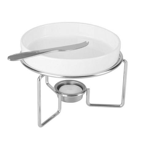 Conjunto Rechaud para Queijo 3 Peças BON Gourmet 26373 Menor preço em Conjunto Rechaud para Queijo 3 Peças BON Gourmet 26373