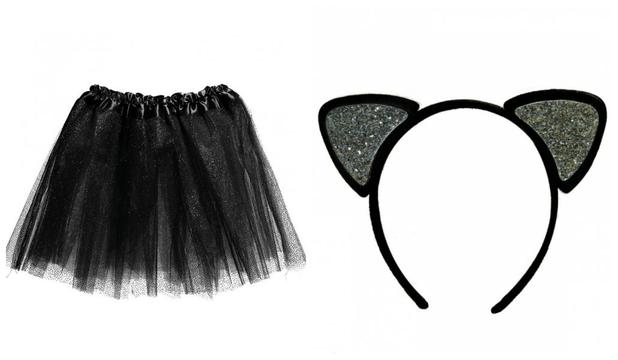 Conjunto Saia Tule Adulto Com Tiara Fantasia Gatinho Preto - Cromus Menor preço em Conjunto Saia Tule Adulto Com Tiara Fantasia Gatinho Preto - Cromus