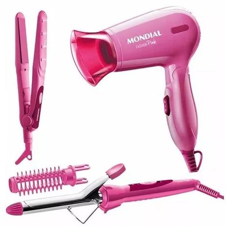 Conjunto Secador Chapinha Escova Mondial Fashion Rosa Bivolt é boa?