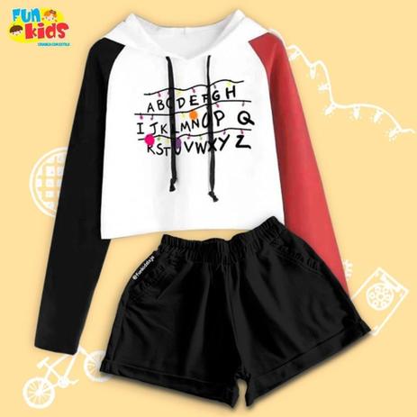 stranger things roupas infantil