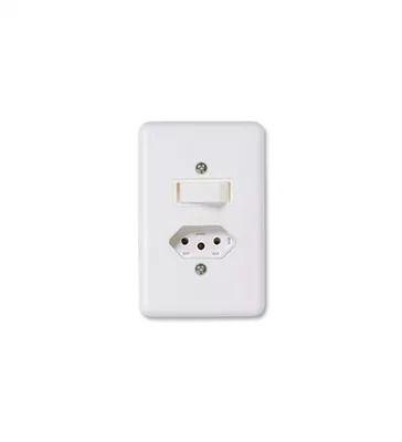 Conjunto Stylus 1 Interruptor Paralelo + toma 2P 20280 Ilumi Menor preço em Conjunto Stylus 1 Interruptor Paralelo + toma 2P 20280 Ilumi