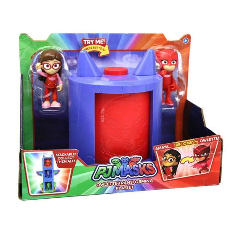 Conjunto Transformação - PJ Masks - CORUJITA - Dtc Menor preço em Conjunto Transformação - PJ Masks - CORUJITA - Dtc