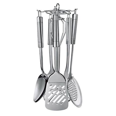 Conjunto Utensilios para Cozinha com Suporte Giratorio 6 Peças Euro Home IN6283 é boa?