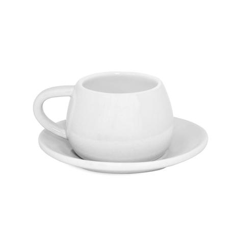 Conjunto Xícara E Pires Tropeiro Branca Mondoceram Gourmet Menor preço em Conjunto Xícara E Pires Tropeiro Branca Mondoceram Gourmet