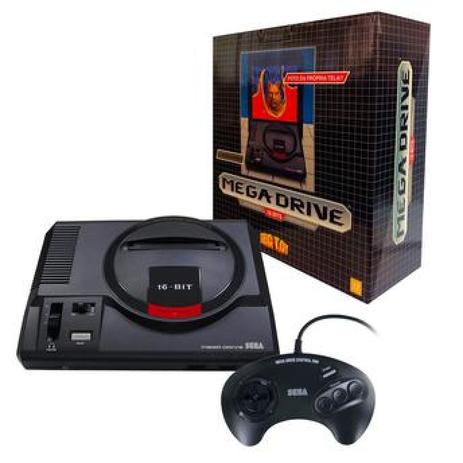 Mega Drive 1 Controle Tectoy - 22 Jogos na Memória - Mega Drive - Magazine  Luiza