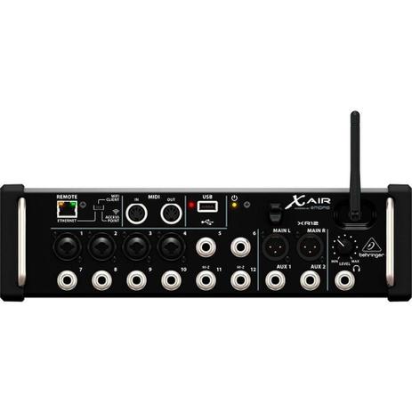 Console Mesa Digital Behringer X Air Xr12 Mixer 12 Canais Menor preço em Console Mesa Digital Behringer X Air Xr12 Mixer 12 Canais