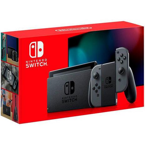 Console nintendo switch 32gb hac-001-01 1 controle joy-con cinza nintendo Menor preço em Console nintendo switch 32gb hac-001-01 1 controle joy-con cinza nintendo