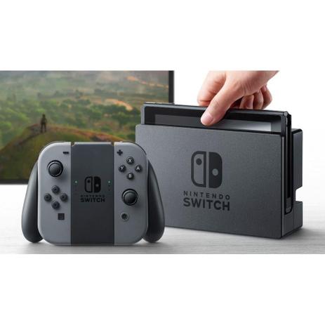 Console Nintendo Switch Cinza 32Gb Menor preço em Console Nintendo Switch Cinza 32Gb