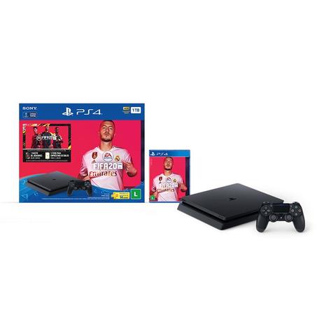 Console PlayStation 4 1TB Bundle FIFA 20 + Controle DualShock - PS4 - Sony Menor preço em Console PlayStation 4 1TB Bundle FIFA 20 + Controle DualShock - PS4 - Sony