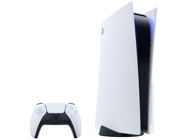 Console PlayStation®5 – PS5 825GB SSD + Controle Sem Fio DualSense – Branco
