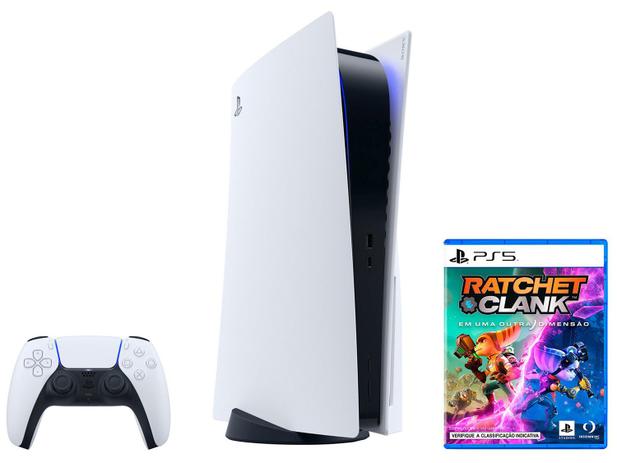 Console PlayStation 5 Sony + Ratchet & Clank - Em Uma Outra Dimensão para PS5 é boa?