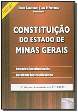 Constituicao do estado de minas gerais 01 - Jurua Menor preço em Constituicao do estado de minas gerais 01 - Jurua
