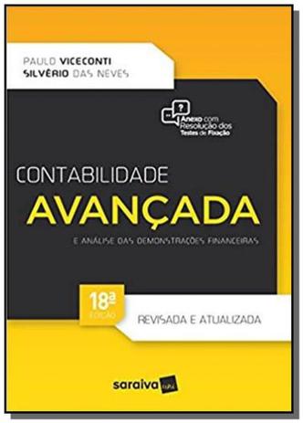 Contabilidade avancada e analise das demonstracoes financeiras - saraiva Menor preço em Contabilidade avancada e analise das demonstracoes financeiras - saraiva