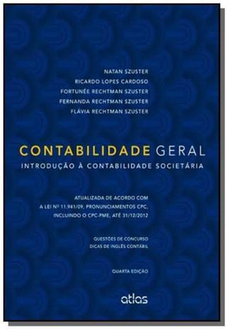 Contabilidade geral: introducao a contabilidade so - Atlas Menor preço em Contabilidade geral: introducao a contabilidade so - Atlas