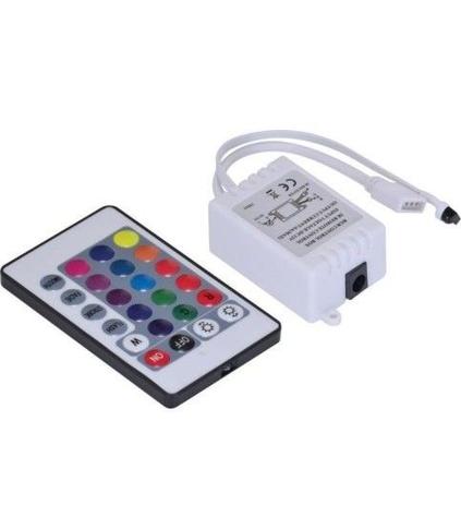 Controlador 24 Teclas para Fita Led com Controle Remoto Sem Fio - Alltech Menor preço em Controlador 24 Teclas para Fita Led com Controle Remoto Sem Fio - Alltech