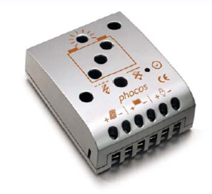 Controlador de Carga Phocos CML10, 10/10A 12/24V Menor preço em Controlador de Carga Phocos CML10, 10/10A 12/24V