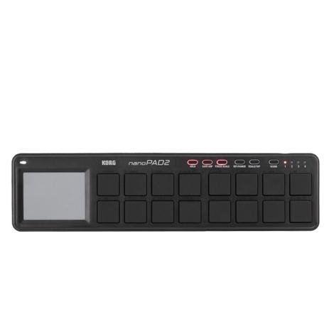 Controlador Korg nanoPAD Preto Menor preço em Controlador Korg nanoPAD Preto