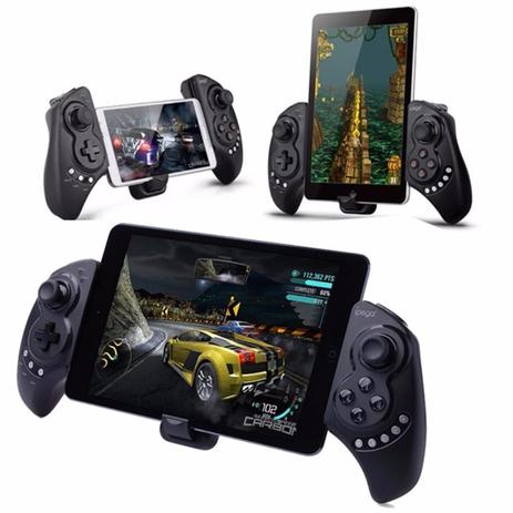 Menor preço em Controle Bluetooth Gamepad Celular Tablet Android iphone e ipad até 10 polegadas joystick - Ipega